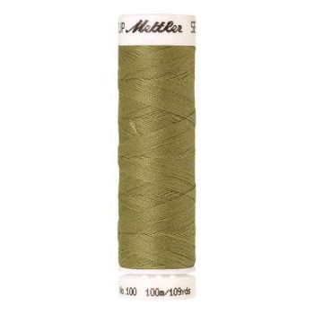 Mettler Threads - Seralon Polyester - 100m Reel - Army Drab 0466