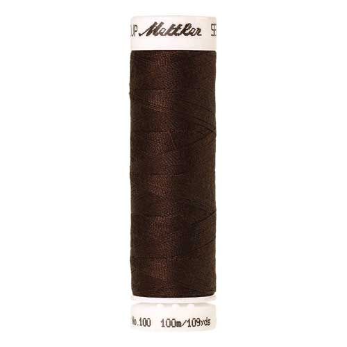 Mettler Threads - Seralon Polyester - 100m Reel - Bark 1224