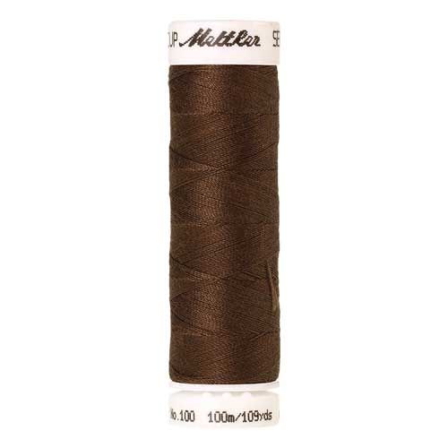 Mettler Threads - Seralon Polyester - 100m Reel - Pecan 1223