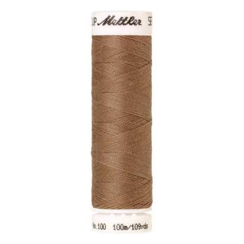 Mettler Threads - Seralon Polyester - 100m Reel - Dark Rattan 0267