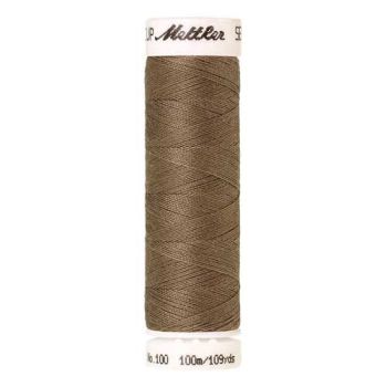 Mettler Threads - Seralon Polyester - 100m Reel - Dried Clay 0380