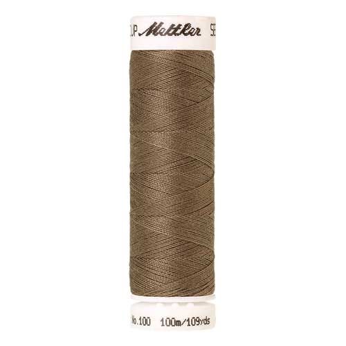 Mettler Threads - Seralon Polyester - 100m Reel - Dried Clay 0380