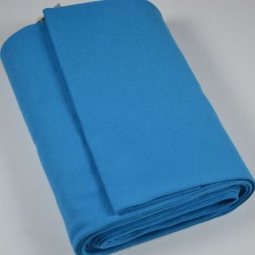Stretch Ribbing/Collar/Cuff Fabric - Plain Turquoise HW - 95% Cotton 5% Lyc