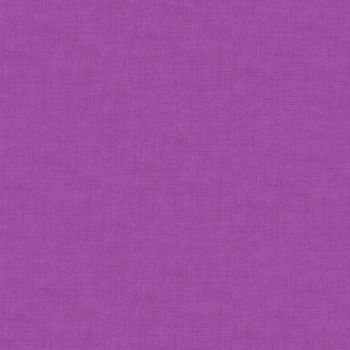 Makower Fabric - Linen Texture Look - Hyacinth - 100% Cotton 
