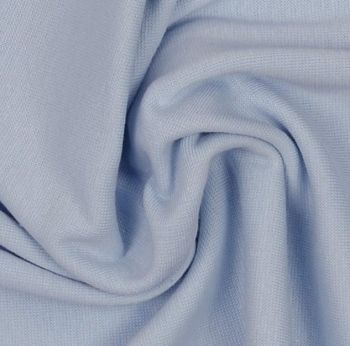 Stretch Ribbing//Collar//Cuff Fabric Plain Purple HW 95/%Cotton 5/%Lycra HalfMetre
