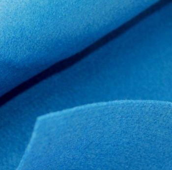 1.5mm Felt Fabric - Cobalt Blue - 100% Polyester - Half Metre
