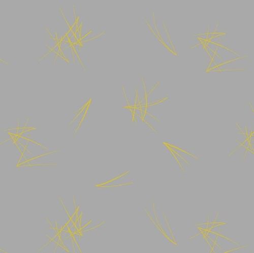 Andover Fabric - Libs Elliot - Tattooed North - Needles - Grey - 100% Cotto