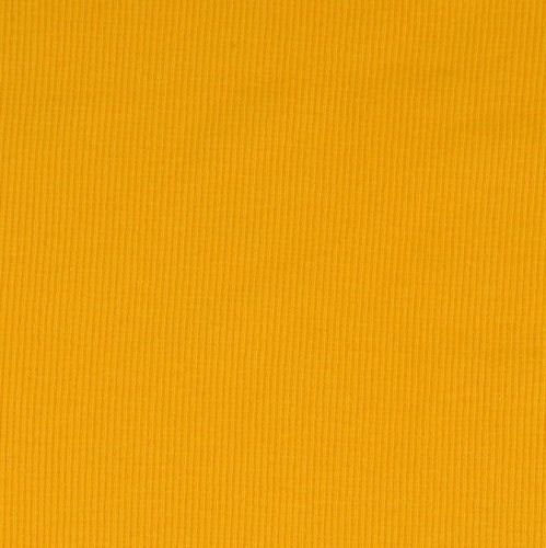 Stretch Ribbing/Collar/Cuff Fabric - Plain Yellow HW - 95% Cotton 5% Lycra