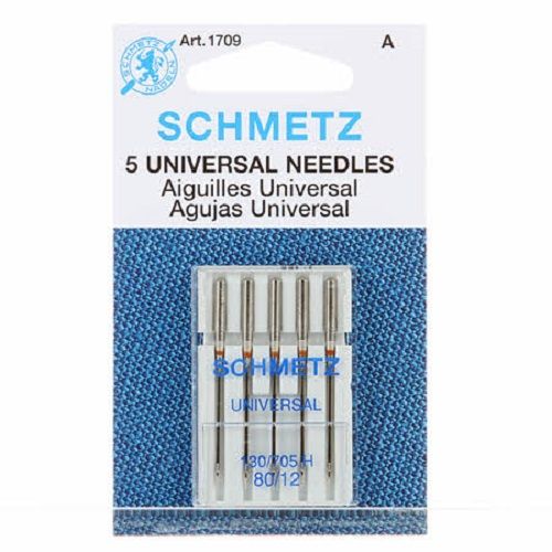 Schmetz Needles - Universal - Size 80/12 - Pack of 5
