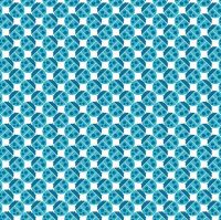 Andover Fabric - Buzzin Around - Ladybugs - Blue - 100% Cotton - 1/4m+