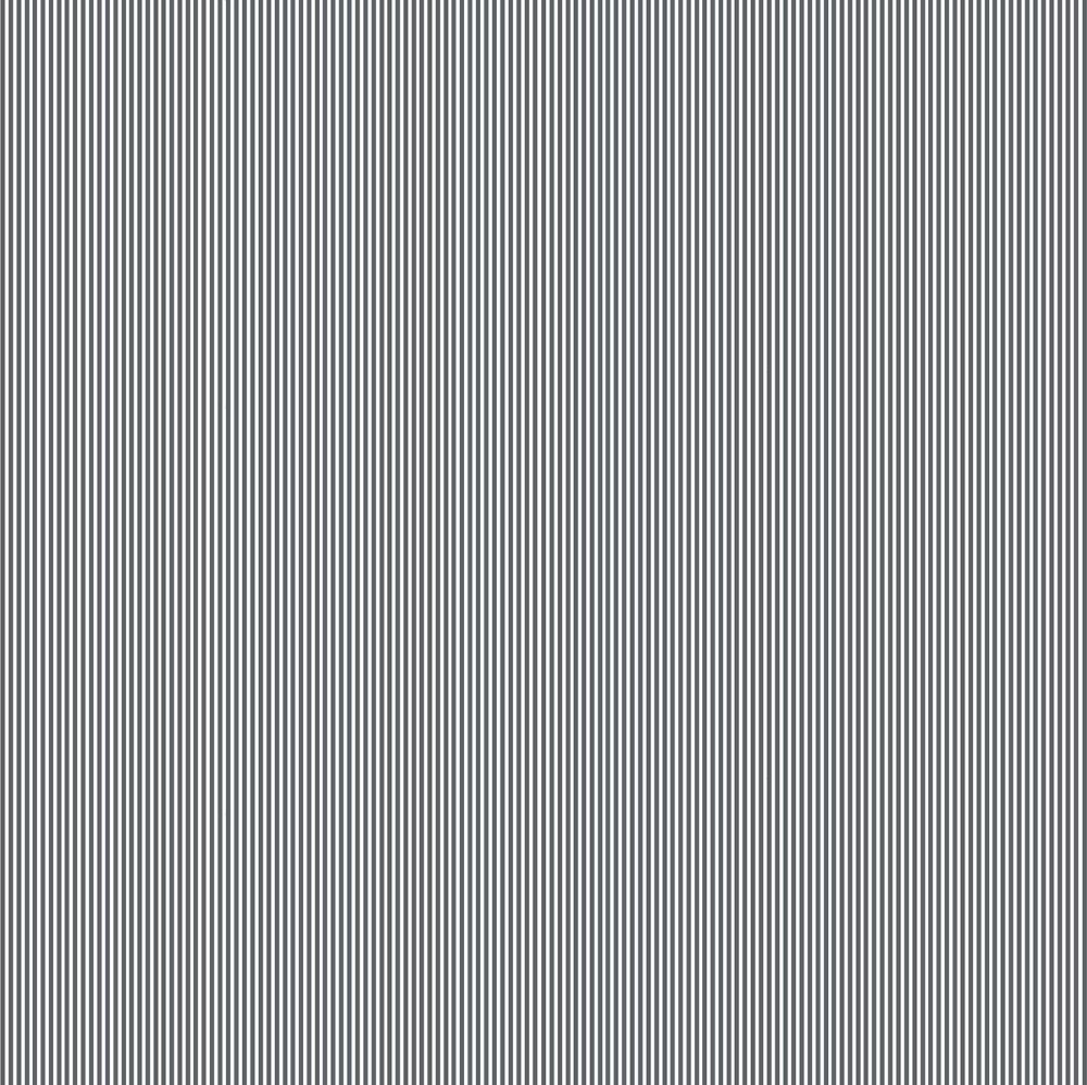 Makower Fabric - Pinstripe - Slate Grey S9 - 100% Cotton - 1/4m+