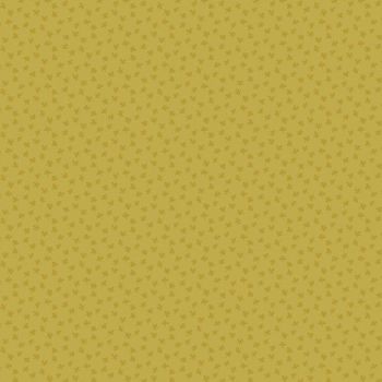 Andover Fabric - Bijoux by Kathy Hall - Clover Mustard - 100% Cotton - 1/4m+