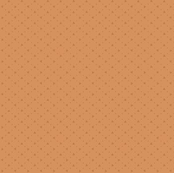Andover Fabric - Bijoux by Kathy Hall - Pyramid Sweet Potato - 100% Cotton - 1/4m+