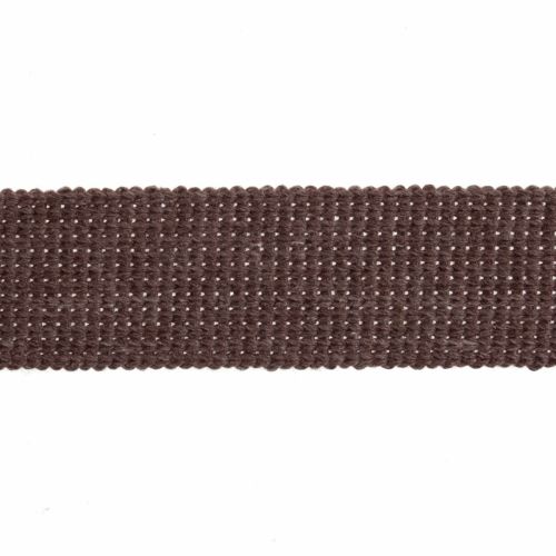 Webbing - Cotton Acrylic - Taupe- 30mm Wide - Metre