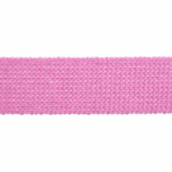 Webbing - Cotton Acrylic - Pastel Pink - 30mm Wide - Metre