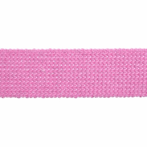 Webbing - Cotton Acrylic - Pink - 30mm Wide - Metre