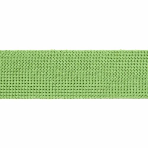 Webbing - Cotton Acrylic - Apple Green - 30mm Wide - Metre