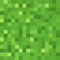 Minecraft Fabric - Pixels - Green - 100% Cotton - 1/4m+