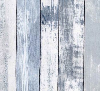 Timeless Treasures Fabric - Weathered Wood Planks - Blue - 100% Cotton - 1/4m+