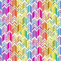 Andover Fabric - Alison Glass - Art Theory - Rainbow Feather - Day - 100% Cotton - 1/4m+