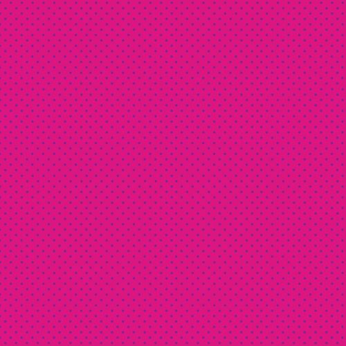 Makower Fabric - Spots - Pink Purple - 100% Cotton - 1/4m+