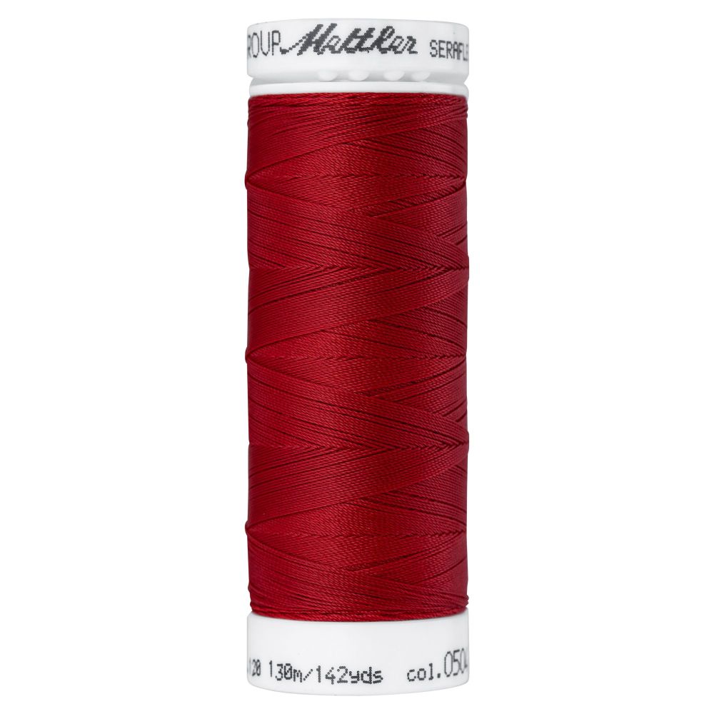 Mettler Thread - Seraflex Stretch - 130m Reel - Country Red 0504