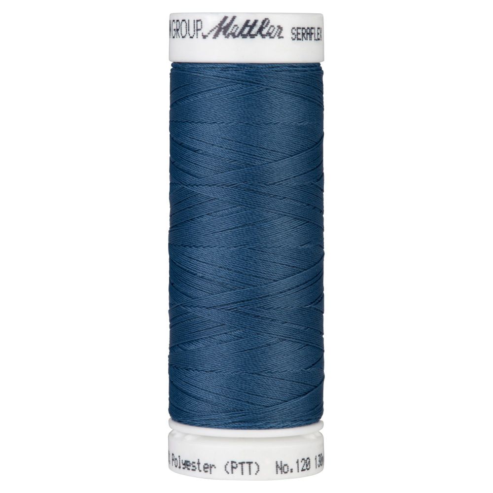 Mettler Thread - Seraflex Stretch - 130m Reel - Blue Agate 0698
