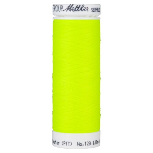 Mettler Thread - Seraflex Stretch - 130m Reel - Vivid Yellow 1426