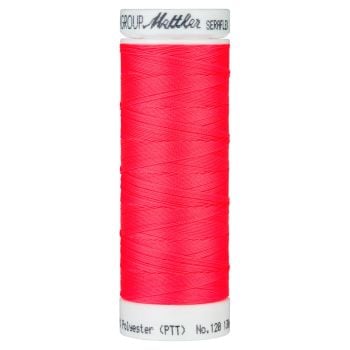 Mettler Thread - Seraflex Stretch - 130m Reel - Vivid Coral 8775