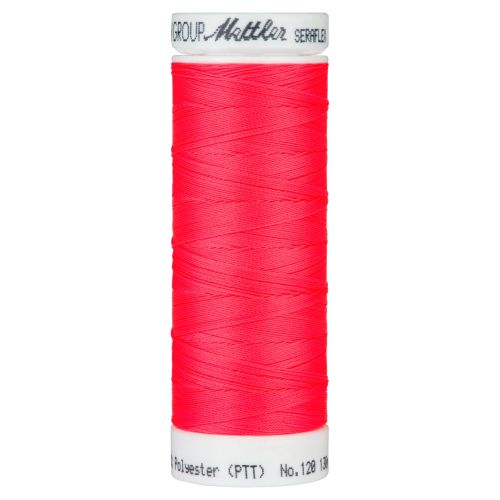 Mettler Thread - Seraflex Stretch - 130m Reel - Vivid Coral 8775