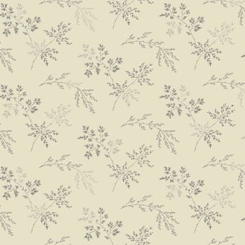 Andover Fabric - Edyta Sitar - Moonstone - Twigs - White Truffle - 100% Cotton - 1/4m+