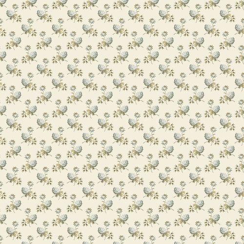 Andover Fabric - Edyta Sitar - Moonstone - Clover - Linen - 100% Cotton - 1