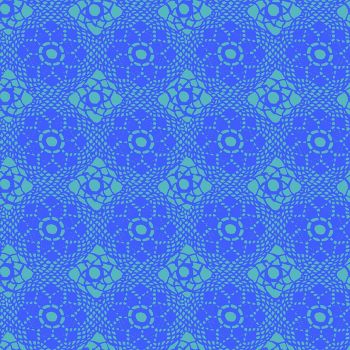 Andover Fabric - Alison Glass - Sunprints - Crochet - Lake - 100% Cotton - 1/4m+