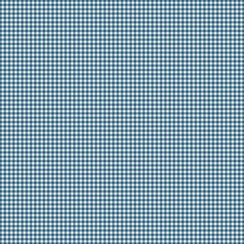 Andover Fabric - Gingham - Sky Blue B2 - 100% Cotton - 1/4m+