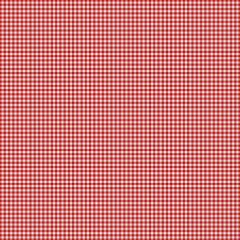 Andover Fabric - Gingham - Cherry Red R2 - 100% Cotton - 1/4m+