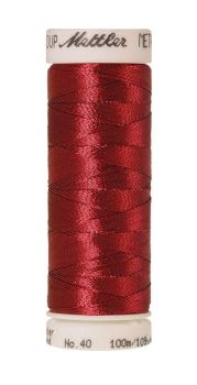 Mettler Threads - Metallic Polyester/Polyamide - 100m Reel - Bright Rubin Red 1723