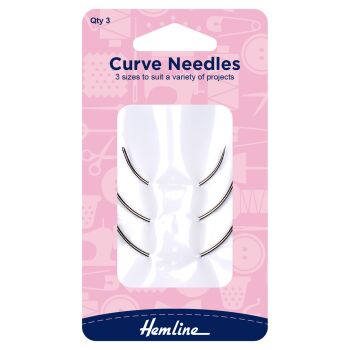 Hemline - Curved Needles - Size 2, 4 and 5