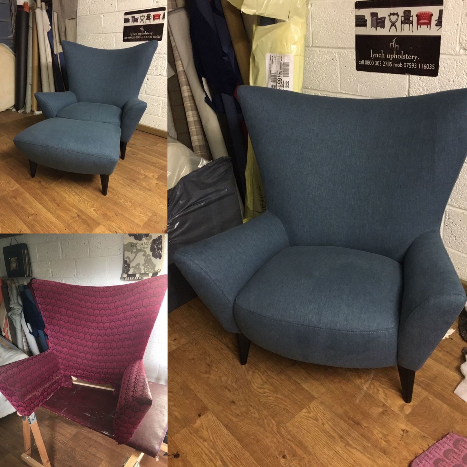 Lynch Upholstery edinburgh chair sofa recover repair