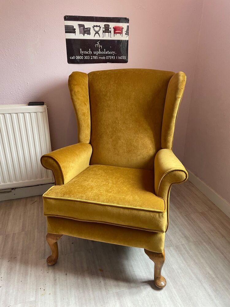 ochre chair