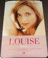 LOUISE STUNNING RARE UK RECORD COMPANY PROMO POSTER FOR DEBUT ALBUM "NAKED" 1996