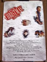 IT'S CHRISTMAS SUPERB RARE UK RECORD COMPANY PROMO POSTER COMPILATION ALBUM 1989