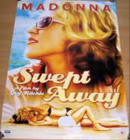 MADONNA RITCHIE STUNNING RARE U.K. PROMO POSTER FOR THE FILM "SWEPT AWAY" 2002
