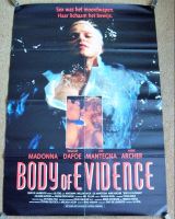 MADONNA STUNNING RARE DUTCH PROMO POSTER FOR THE 'BODY OF EVIDENCE' FILM IN 1993