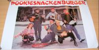 POOKIESNACKENBURGER RECORD COMPANY PROMO POSTER "JUST ONE CORNETTO" SINGLE 1982