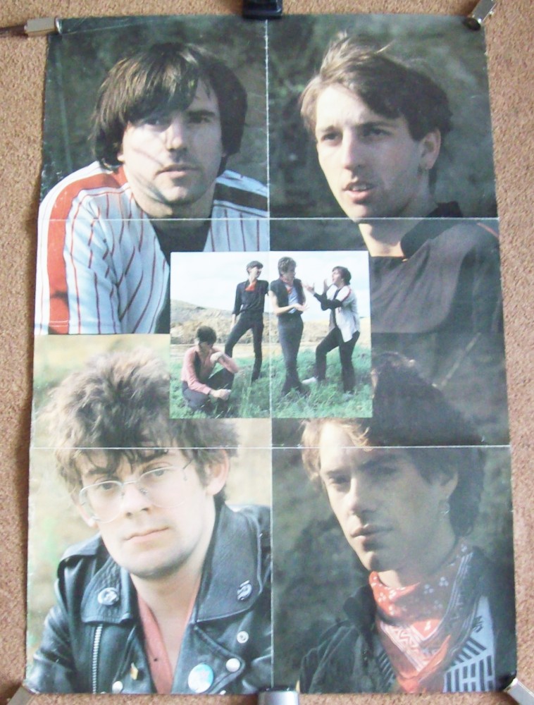 STIFF LITTLE FINGERS RECORD COMPANY PROMO POSTER FOR THE 