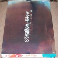 SWALLOW U.K. (4AD) RECORD COMPANY PROMO POSTER FOR DEBUT ALBUM "BLOW" IN 1992