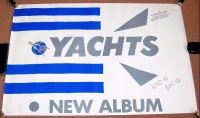 YACHTS STUNNING U.K. RECORD COMPANY PROMO POSTER SELF TITLED DEBUT ALBUM IN 1979