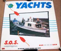 YACHTS STUNNING RARE U.S. RECORD COMPANY PROMO POSTER "S.O.S." DEBUT ALBUM 1979 