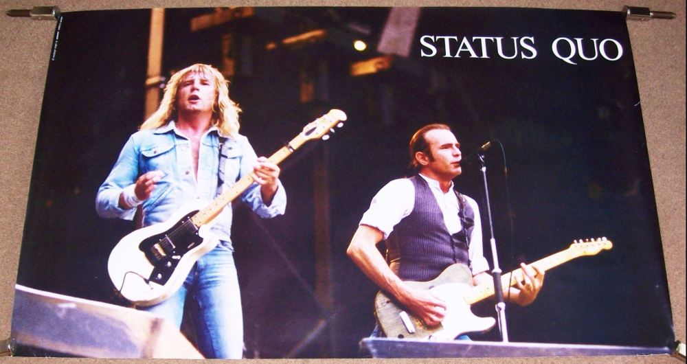 status quo tour 1986