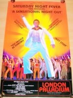 SATURDAY NIGHT FEVER STUNNING RARE PROMO THEATRE POSTER LONDON PALLADIUM IN 1999